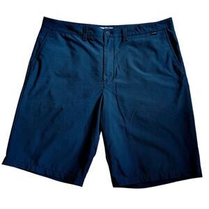 Travis Mathew Beck Short Men's Flat Front Chino Golf Shorts Black 10.5"  Sz 40